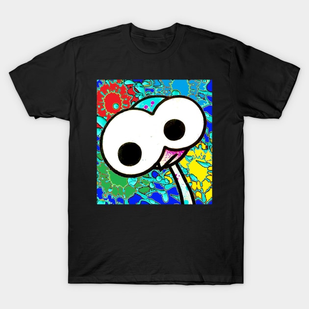 Cool Emu Pop Art T-Shirt by LowEndGraphics